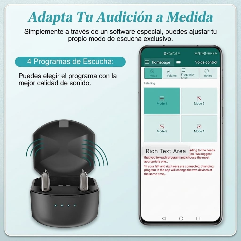 Rechargeable Digital BTE Hearing Aid Adjustable Volume Deaf Mini Sound Amplifier Portable Elderly Hearing Amplifier